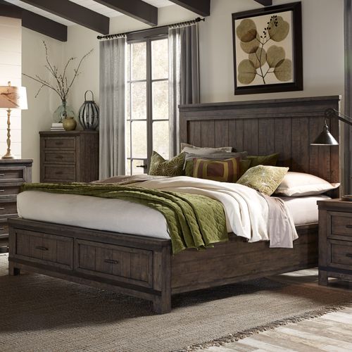 Thornwood Hills Panel Storage Bed Collection