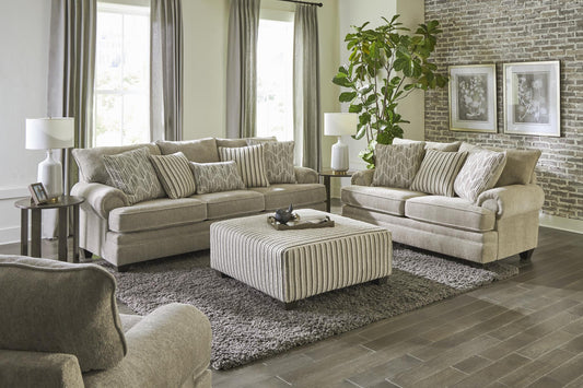 Lexington Linen Living Set