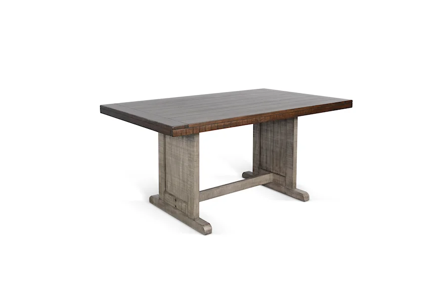 Two Tone Breakfast Nook Table & Bench