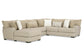 Tweed Toast 3pc Sectional