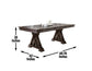 Adrian Table & Side Chairs (60-78 Table Top Size)