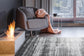 ANATOLIA RUG COLLECTION (AH09) (BLACK & WHITE )