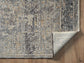 AMELIA RUG COLLECTION (AM03) (Charcoal/Blue)