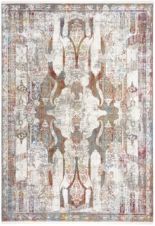ANDROS RUG COLLECTION (AD05) (Grey or Red/Multi)