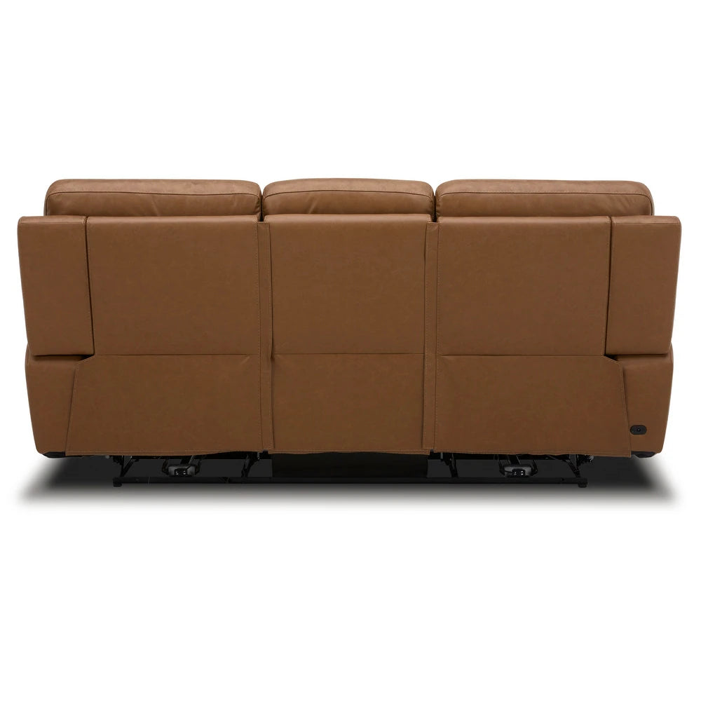 Cooper Camel Leather Power Reclining Sofa & Loveseat