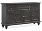 Calistoga Weathered Charcoal Server