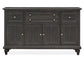 Calistoga Weathered Charcoal Server