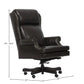 PACIFIC BROWN Leather Desk Chair