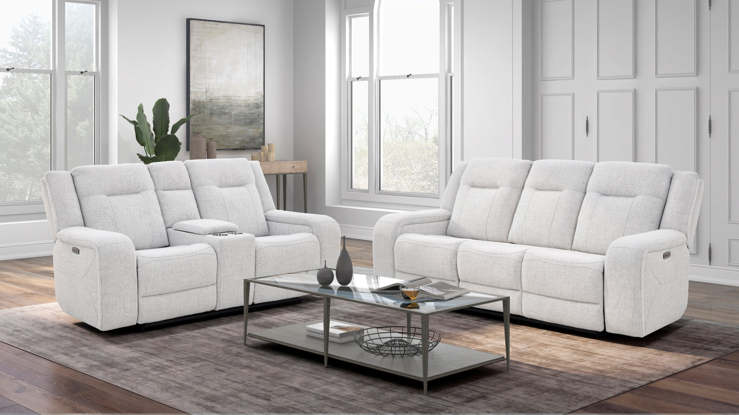 6592A Reclining Sofa and Loveseat