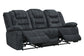 BOLTON - MISTY STORM MANUAL DUAL RECLINING SOFA & LOVESEAT