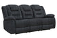 BOLTON - MISTY STORM MANUAL DUAL RECLINING SOFA & LOVESEAT