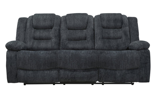 BOLTON - MISTY STORM MANUAL DUAL RECLINING SOFA & LOVESEAT