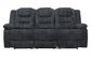 BOLTON - MISTY STORM MANUAL DUAL RECLINING SOFA & LOVESEAT