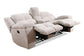 BUSTER - OPAL TAUPE MANUAL DUAL RECLINING SOFA & LOVESEAT