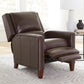 CONNOR - ESPRESSO Manual Pushback High Leg Recliner