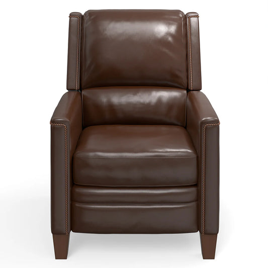 CONNOR - ESPRESSO Manual Pushback High Leg Recliner