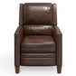 CONNOR - ESPRESSO Manual Pushback High Leg Recliner