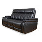 ROYCE BLACK POWER DROP DOWN CONSOLE SOFA & LOVESEAT