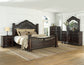 Monte Carlo Queen or King Bed-Dresser-Mirror-Chest-Nightstand-Media Chest