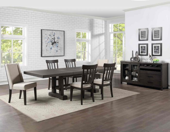 Napa Dining Table , Side Chairs & Upholstered Chairs