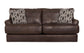 Patro Sofa, Loveseat, Chair & Ottoman Available in Chocolate & Putty