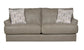 Patro Sofa, Loveseat, Chair & Ottoman Available in Chocolate & Putty