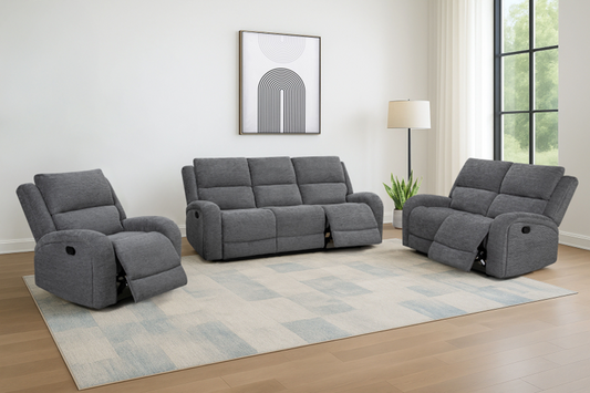 8219 Reclining Sofa-Loveseat-Chair