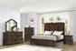 C0430 Queen-King Bed-Chest-Nightstand-Dresser-Mirror