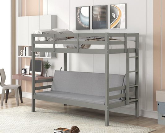 Gray Bunk Bed