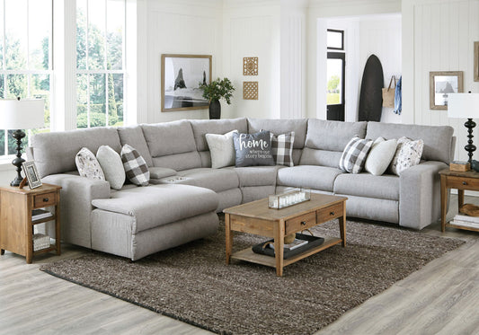 Rockport 6pc Power Reclining Sectional