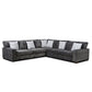 Vault Charcoal 3pc Sectional