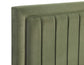 Jade Green Velvet Queen/Full Headboard