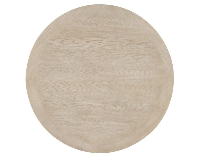 Darcy 42″ Round Dining Table & Chairs, Mint Green and Washed Linen Finish