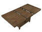 Garland Counter Dining Table & Chairs (60-80" Counter Table with 20" Leaf)