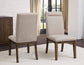 Garland Dining Set Table &  Side Chairs (70 - 88-inch Table Top w/18-inch Leaf)