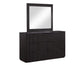 Henry Reeded Queen Bed-King Bed-Chest-Nightstand-Dresser-Mirror Espresso Finish