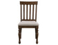 Joanna 6-Piece Dining Set, Brown (59.5" 4-Drawer Dining Table)