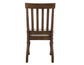 Joanna 6-Piece Dining Set, Brown (59.5" 4-Drawer Dining Table)