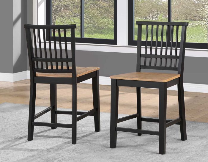 Magnolia 5-Piece 80-96-inch Counter Height Dining Set (Table & 4 Counter Chairs)
