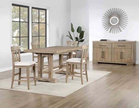 Napa Counter Table & 4 Counter Chairs