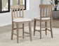Napa Counter Table & 4 Counter Chairs
