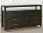 Sigmund Queen Bed-King Bed-Chest-Nightstand-Dresser-Mirror
