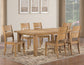 Sommerset Dining Table 64-96″ Ladder Back Chairs
