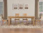 Sommerset Dining Table 64-96″ Ladder Back Chairs