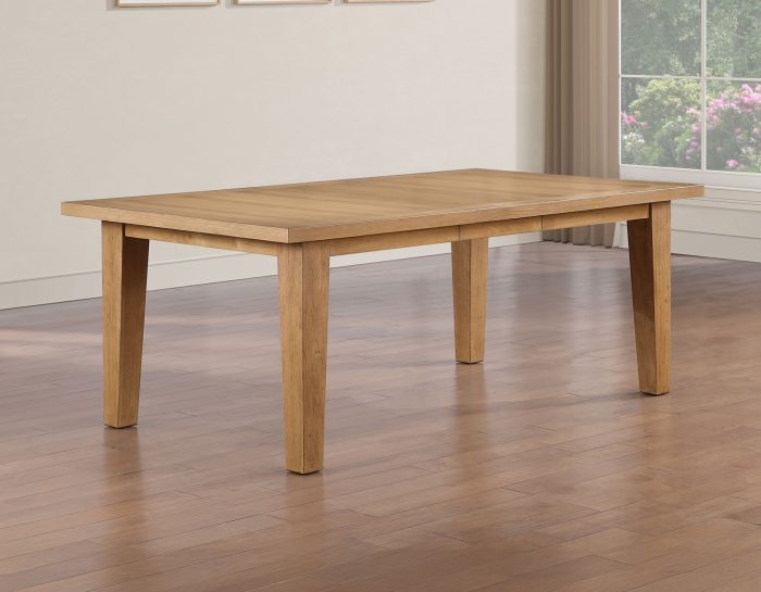 Sommerset Dining Table 64-96″ Ladder Back Chairs