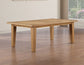 Sommerset Dining Table 64-96″ Ladder Back Chairs