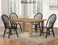 Sommerset Table 64-96″ Windsor Dining Chairs
