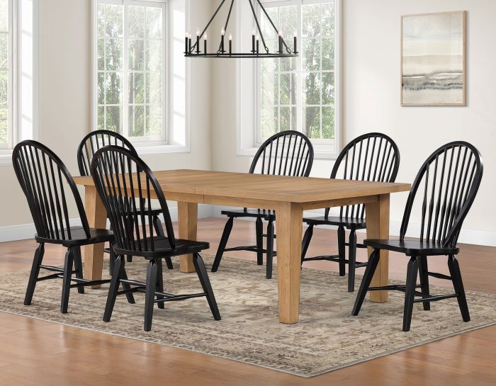 Sommerset Table 64-96″ Windsor Dining Chairs