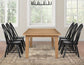 Sommerset Table 64-96″ Windsor Dining Chairs