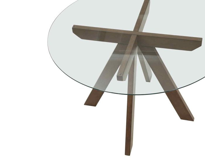 Wade 48-inch Glass Table & Chairs